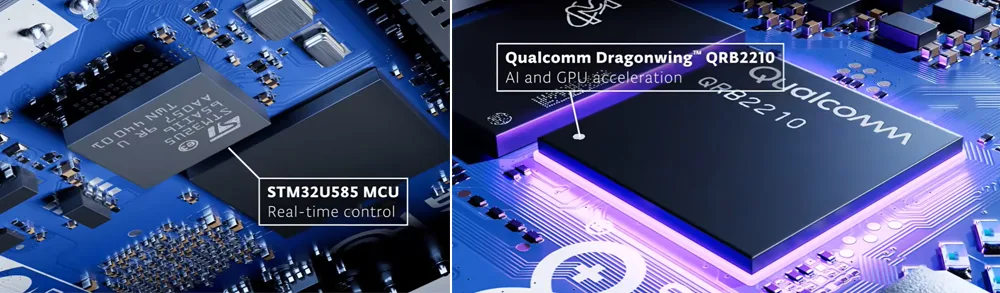 Dual-brain hybrid architecture