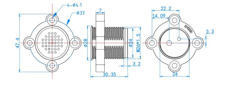 Compact enclosure dimensions