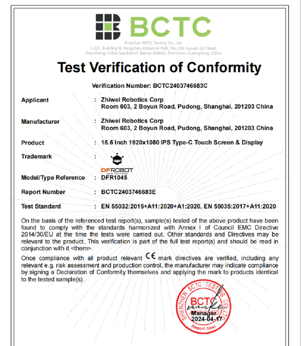 Certified electrical safety compliance