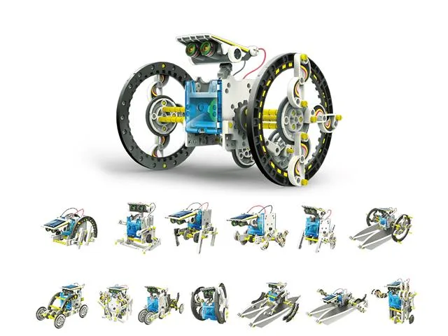 Pro'sKit 14-in-1 Educational Solar Robot Kit (GE-615)