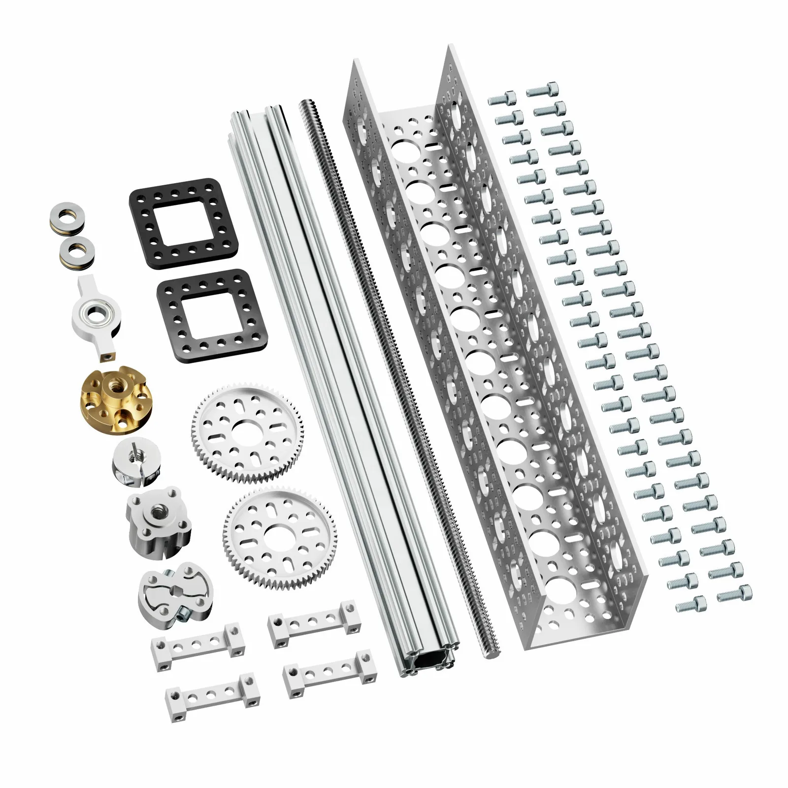 Linear Actuator Kit (1120 Series, 201mm Stroke, 8mm Lead)
