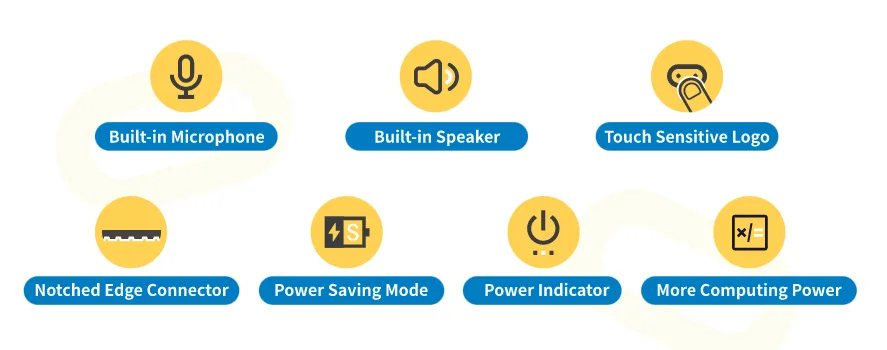 Integrated audio and touch input