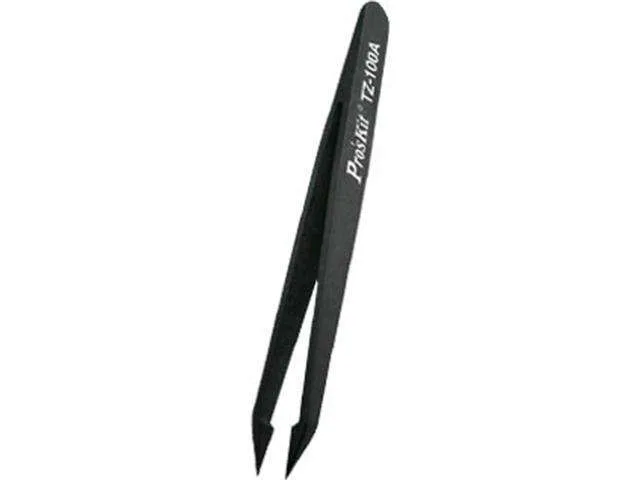 Pro'sKit TZ-100A 115mm Fine Tip Conductive Non-Magnetic Tweezers