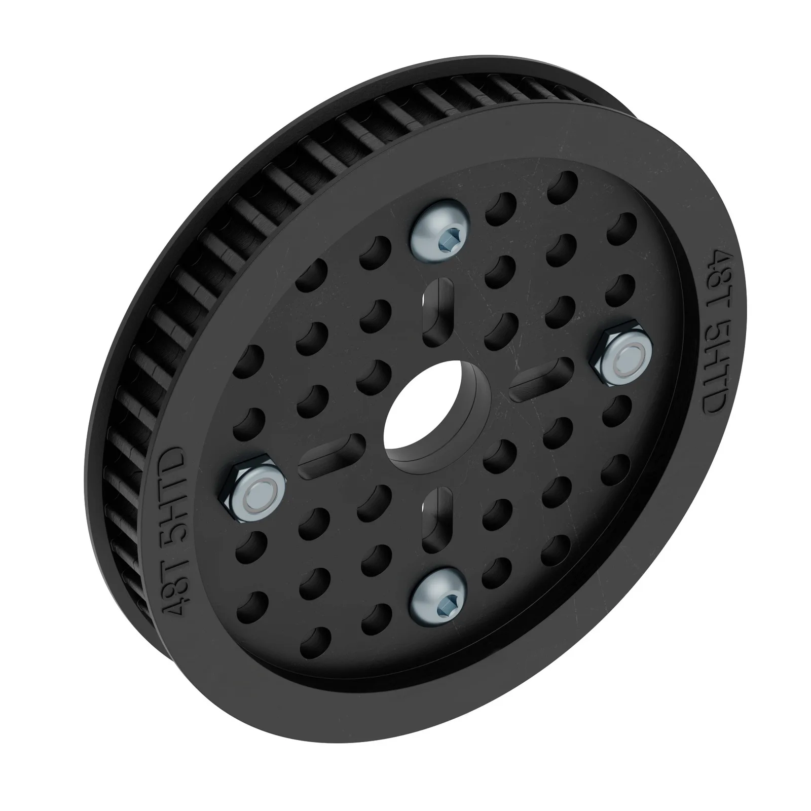 5415 Series 5mm HTD Pitch Hub Mount Timing Belt Pulley (14mm Bore, 48 Tooth)