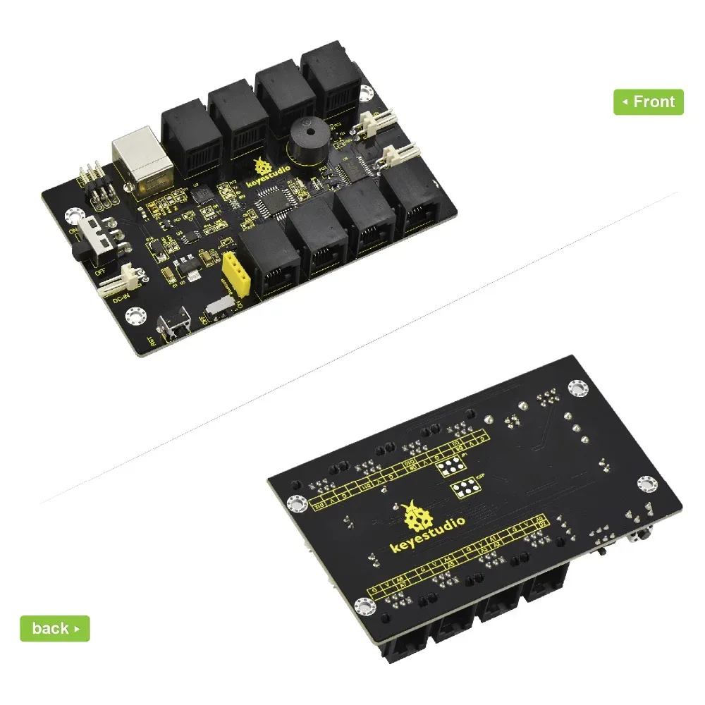 Solderless RJ11 sensor ports