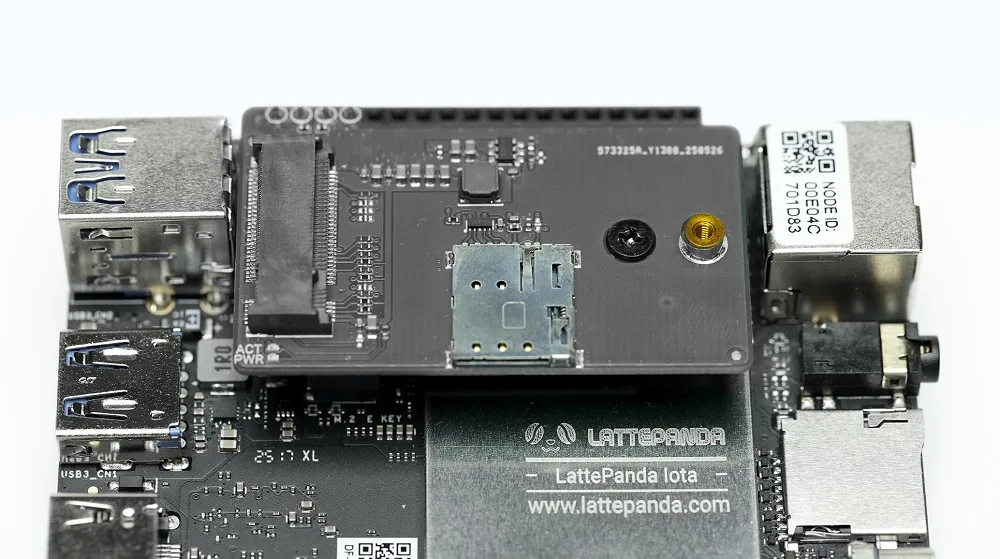 Standard 3042 M.2 module support