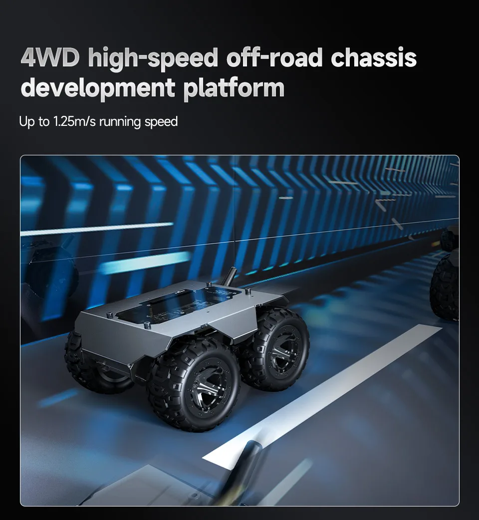 Powerful four-wheel drive system