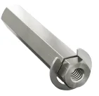 4106 Series Stainless Steel REX Shaft (8mm Diameter, 43mm Length)