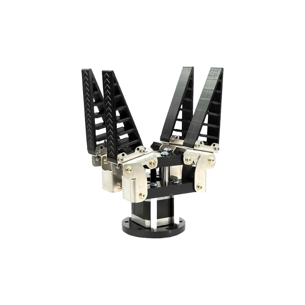 Advanced Fin Ray Effect Robotic Gripper with Two, Three or Four Fingers Options Including Power and Motor — Three Fingers