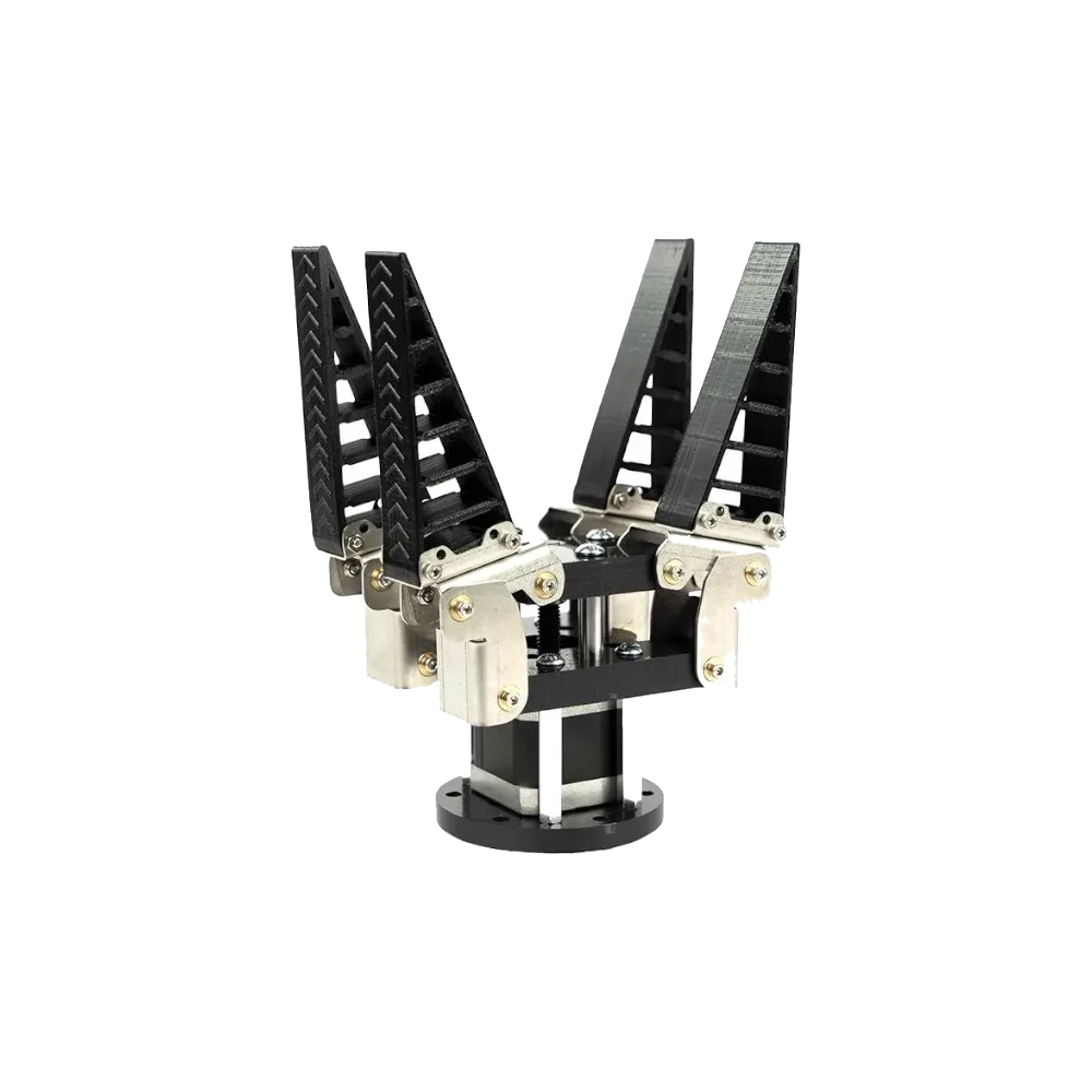Advanced Fin Ray Effect Robotic Gripper with Two, Three or Four Fingers Options Including Power and Motor