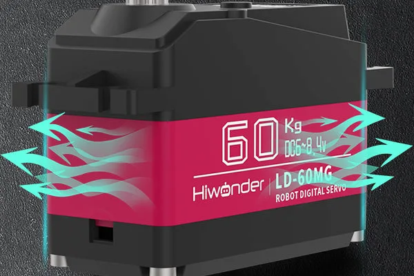 Impact-resistant metal motor