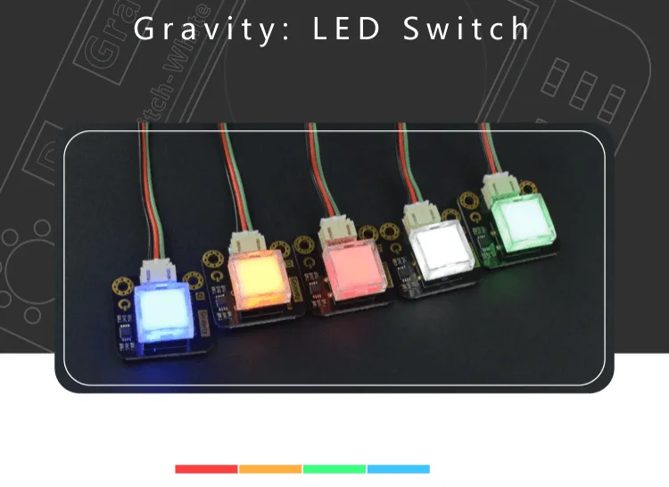 Visual feedback with illuminated caps