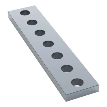 3126 Series Steel Flat Bracket (1-1)