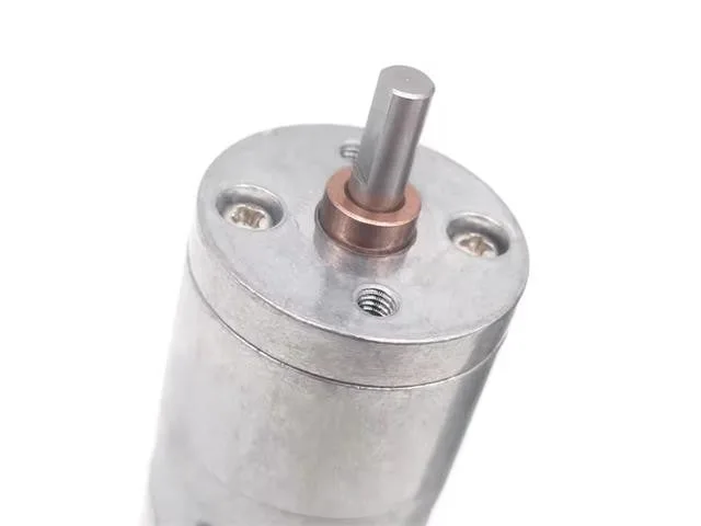 JGA25-370 12V 26RPM DC Geared Motor with D-Shaft