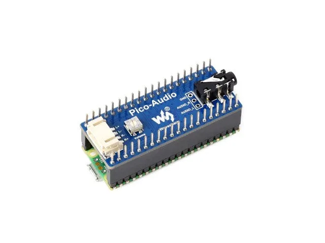 Waveshare Audio Expansion Module for Raspberry Pi Pico, PCM5101A