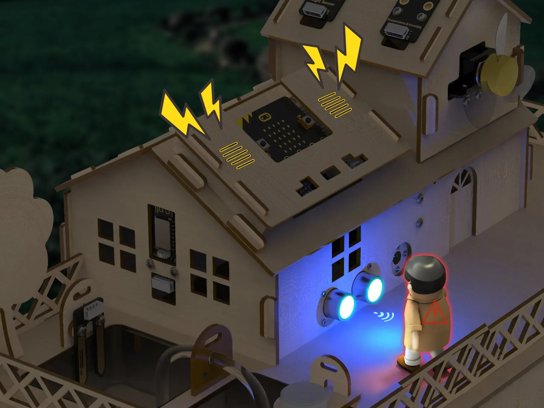 Interactive door control