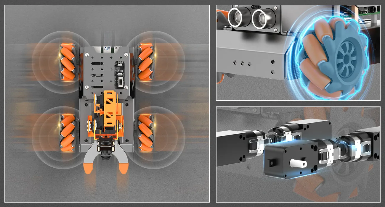 Omnidirectional Mecanum wheel chassis