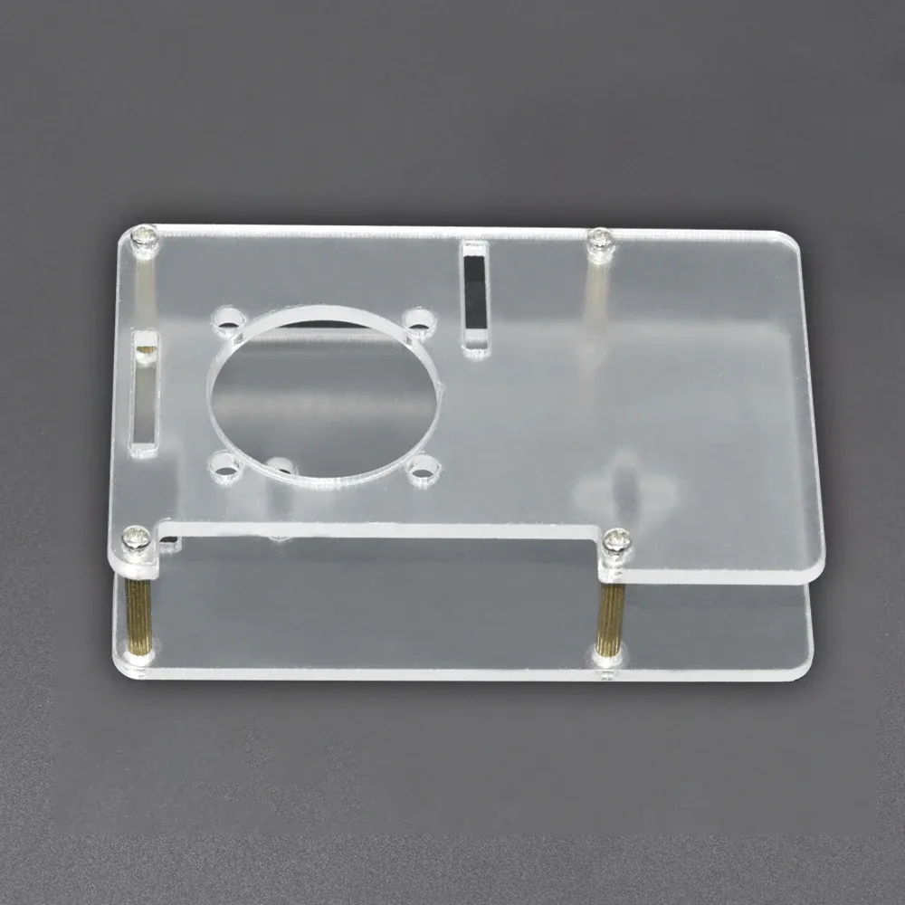 Double transparent acrylic design