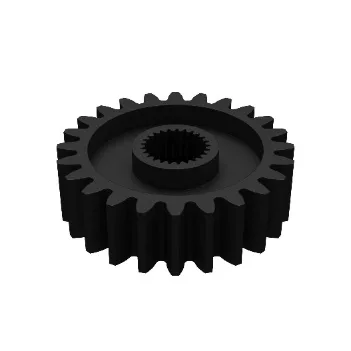 4307 Series Steel, MOD 0.8, Servo Gear (24 Tooth Spline, 24 Tooth)