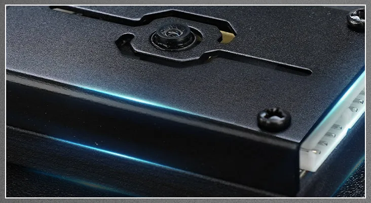 Durable anodised metal enclosure