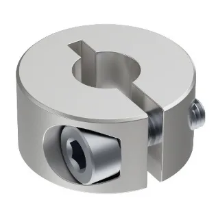 4910 Series Aluminum Clamping Collar (6mm ID x 16mm OD, 8mm Length)