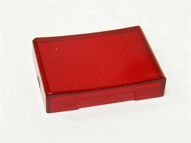 18x24mm Red Rectangular Lens and Diffuser Kit IP65