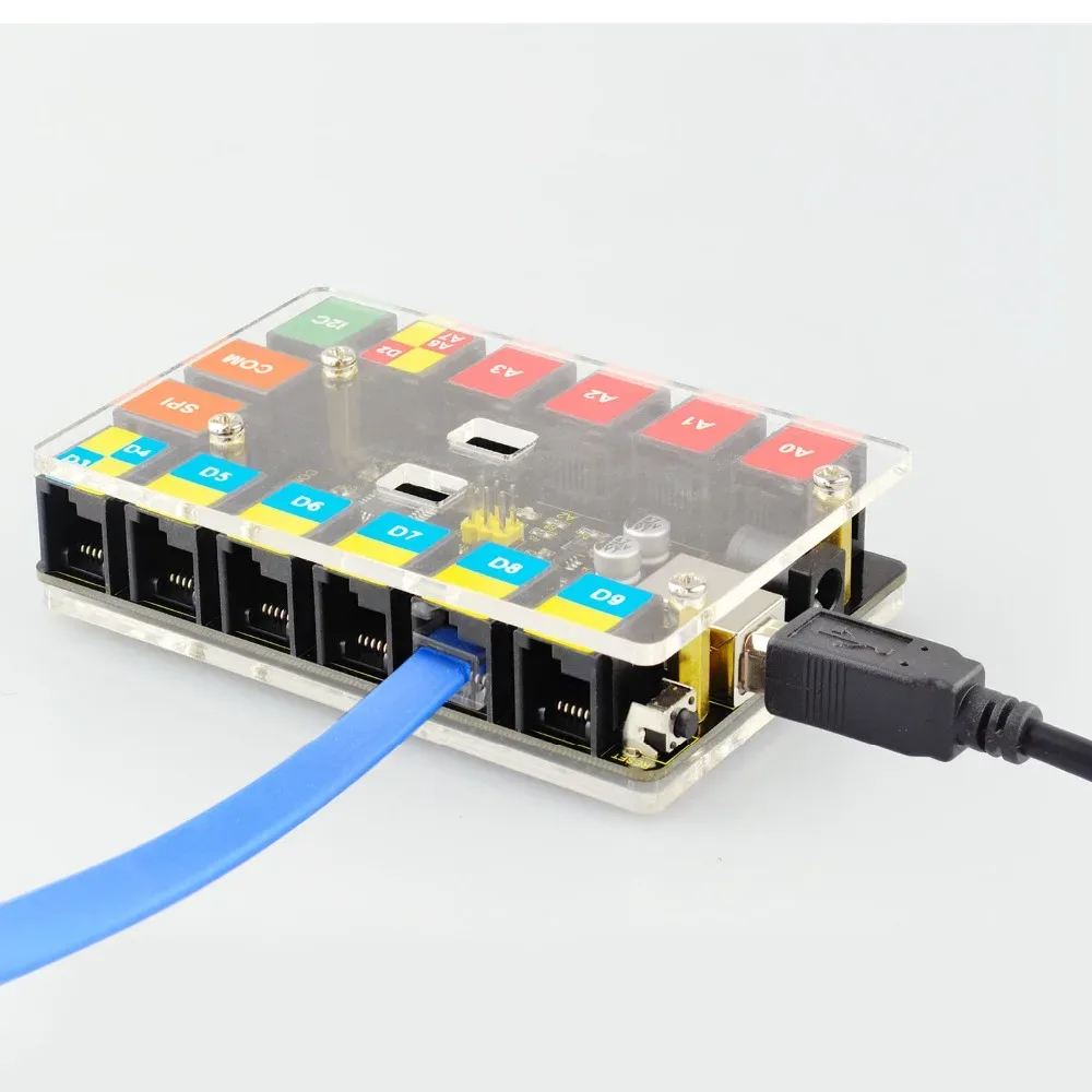 Dedicated joystick and communication ports