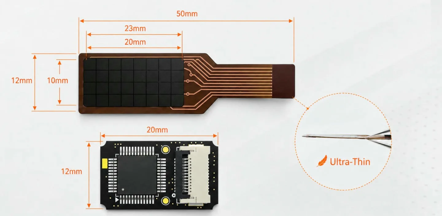 Compact profile for curved surfaces