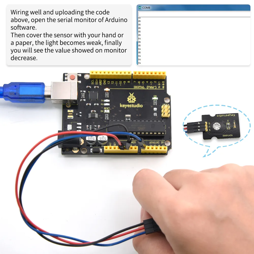 High precision brightness detection