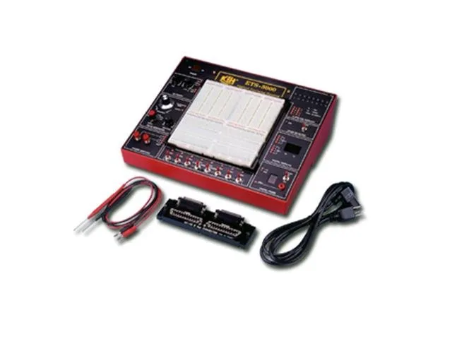 ETS5000 Digital Training System with AD-222 Breadboard