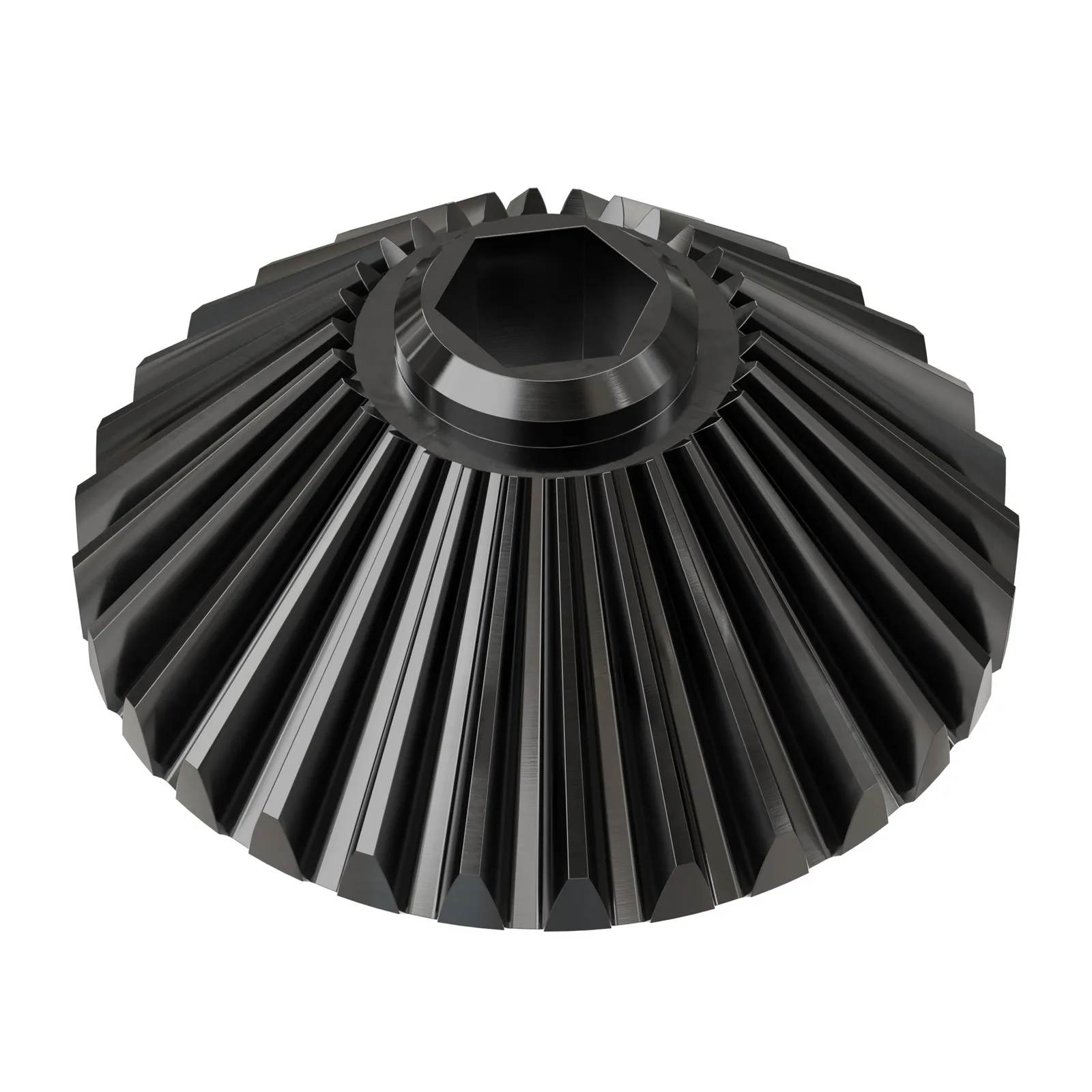 4319 Series MOD 1.25 Steel Miter Gear (8mm REX™ Bore, 30 Tooth)