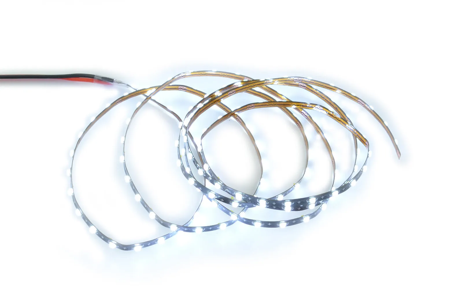 3V Flexible LED Strip (138 LEDs, White)