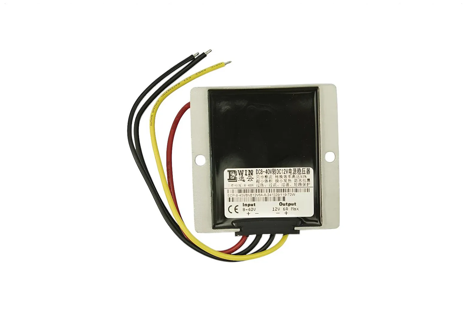 72W DC-DC Converter 12V@6A