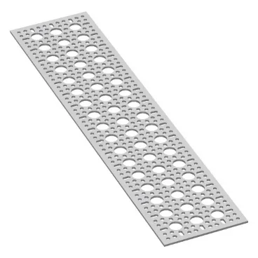 3123 Series Pattern Plate (3 x 17 Hole, 96 x 432mm)