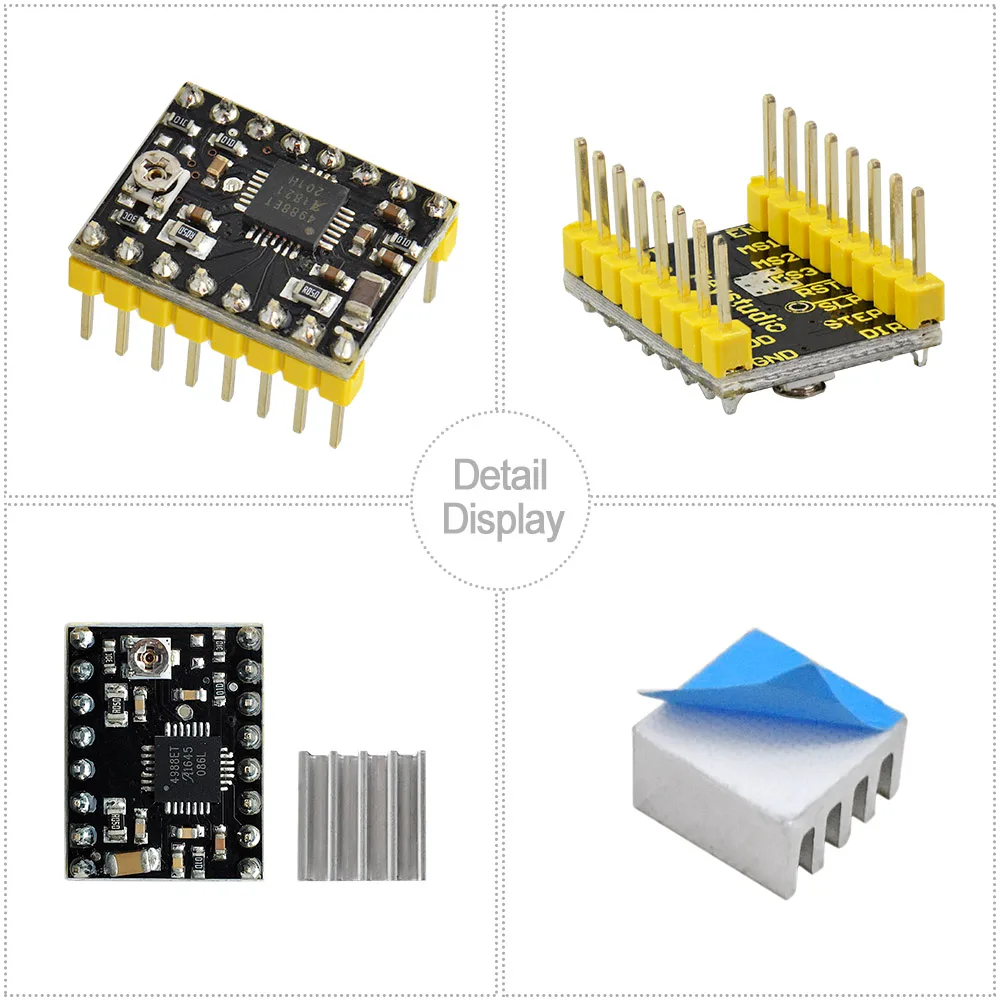 Simple step and direction control