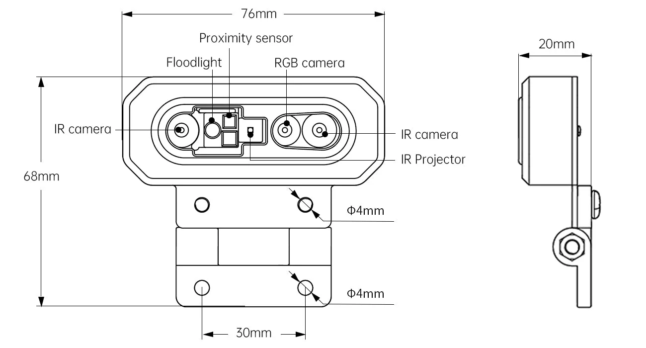 Gemini Plus dimensional specifications