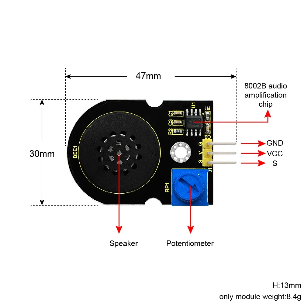 Signal amplification and music playback