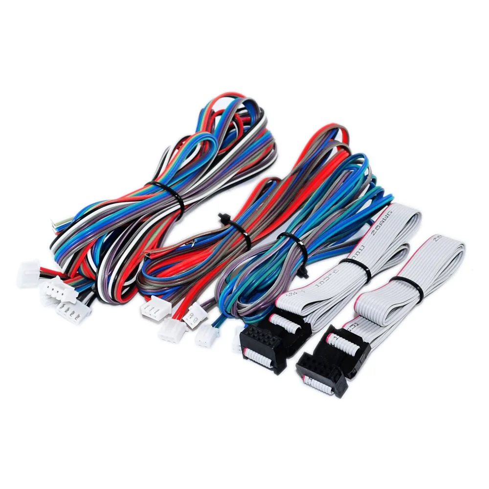 Three two-pin cables