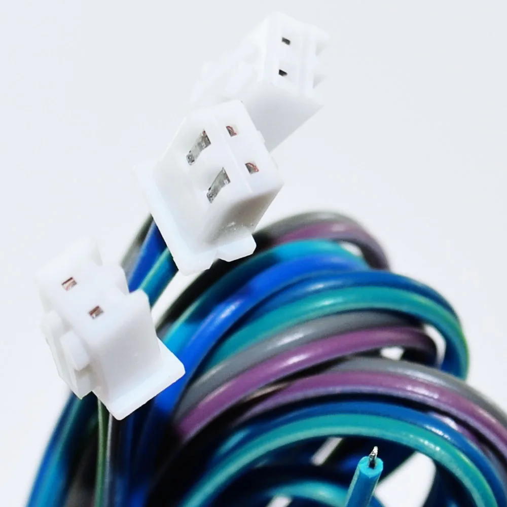 Two three-pin cables