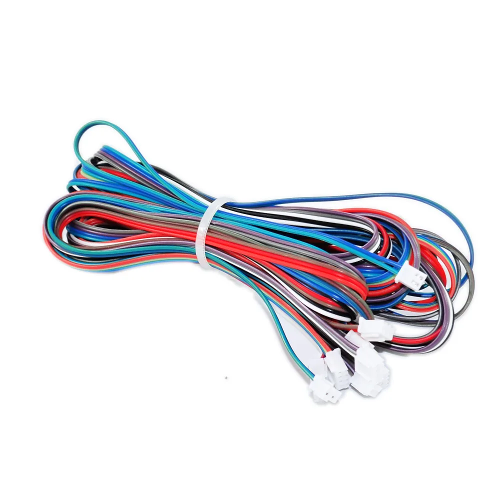 Four four-pin cables