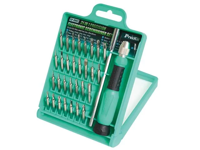 Pro'sKit SD-9802 31-in-1 Precision Electronic Screwdriver Set