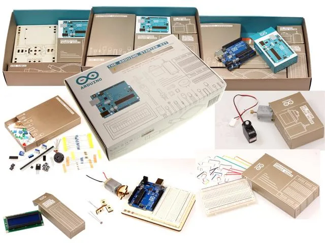 Arduino Starter Kit with UNO Rev3 and Projects Book
