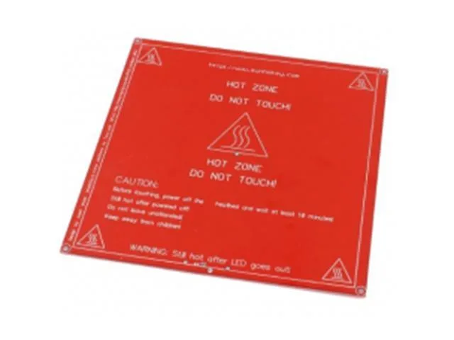 MK2B PCB Heated Bed for 3D Printers, 214 x 214 mm