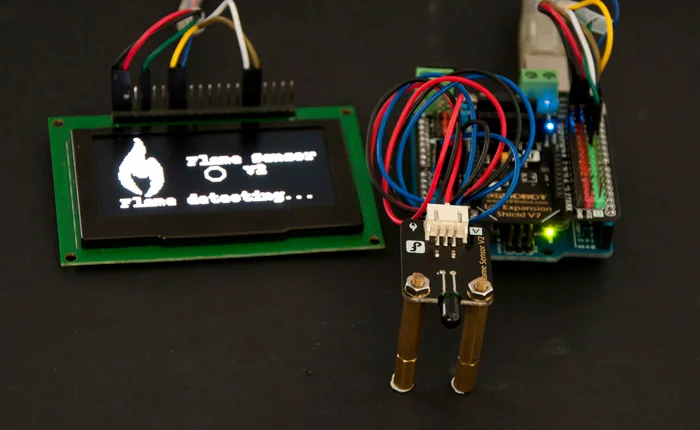Targeted flame and infrared detection