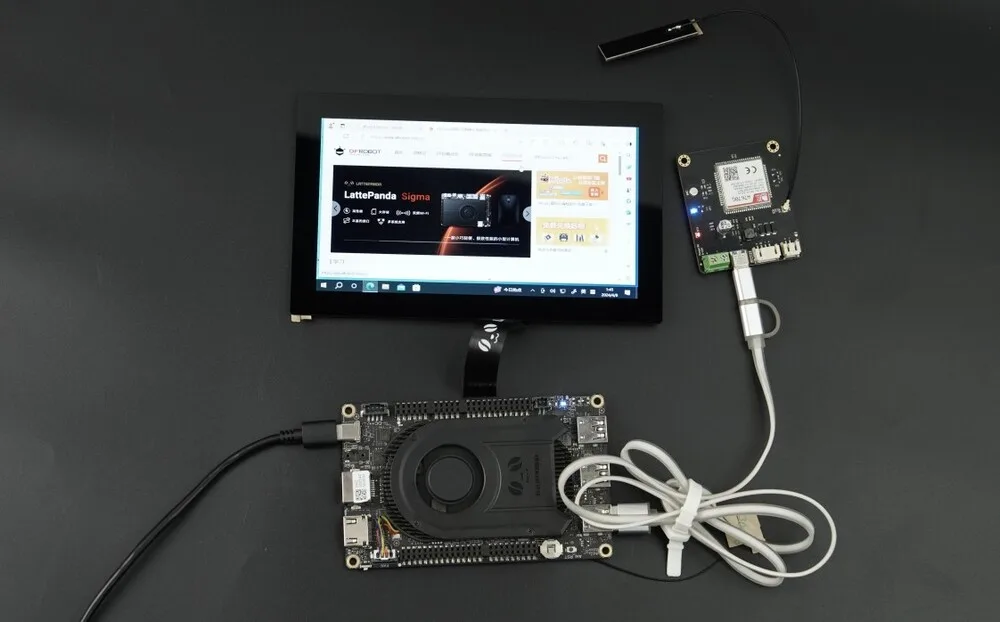 LattePanda and SBC network integration