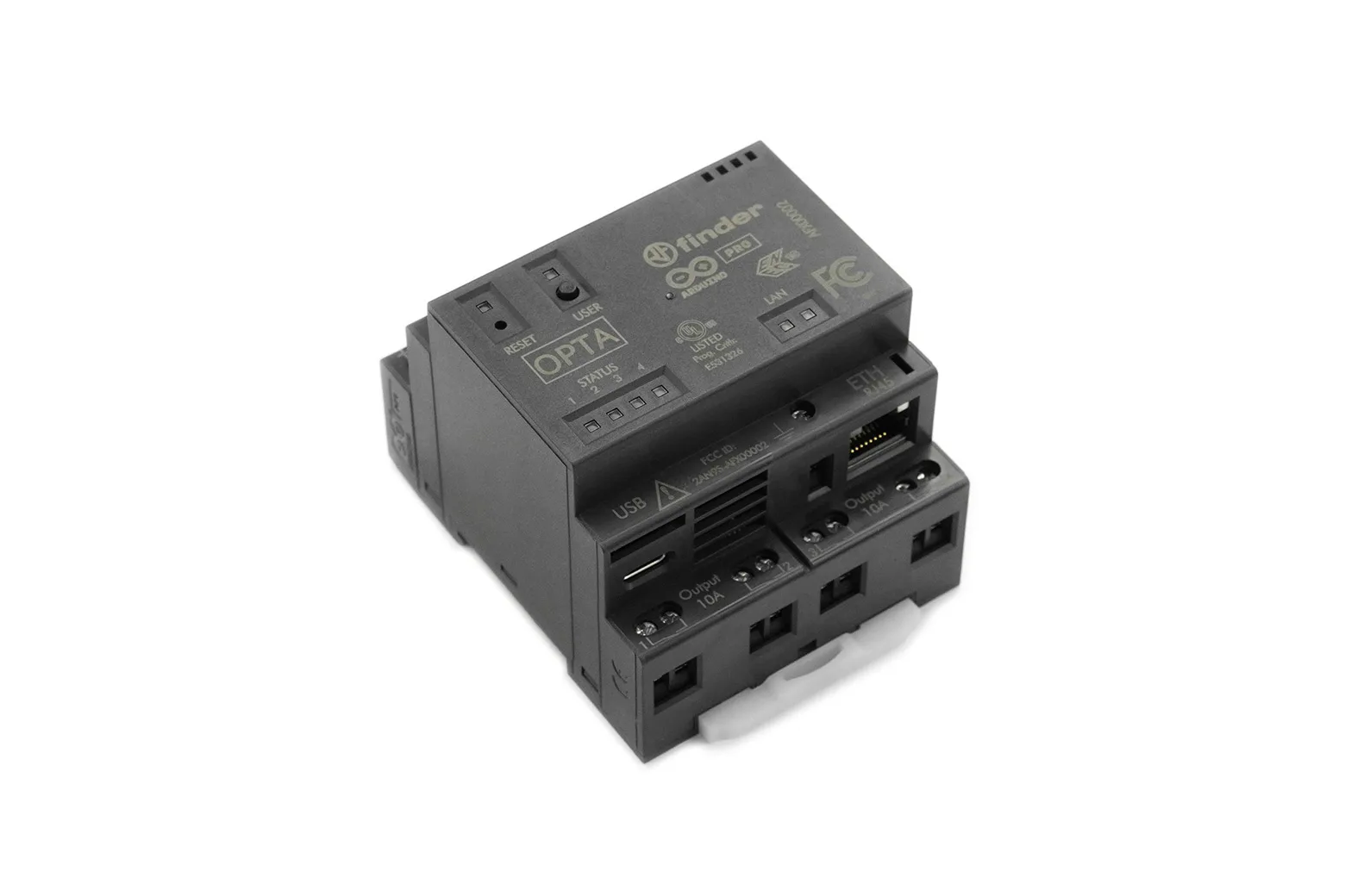 Arduino Opta WiFi Micro PLC (Ethernet, RS485, WiFi/Bluetooth LE)