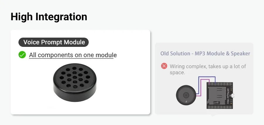 Compact all-in-one audio design