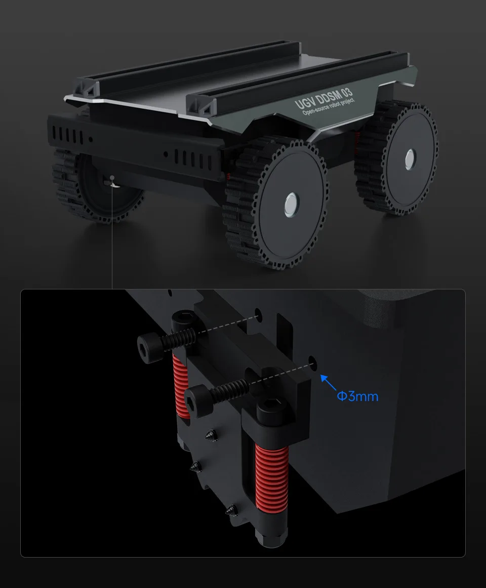 Three kilogram load capacity