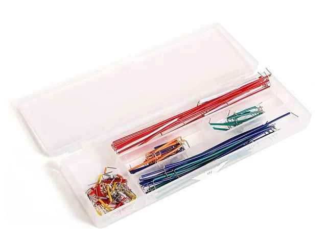 140-Piece Solderless Breadboard Jumper Wire Kit, 22 AWG