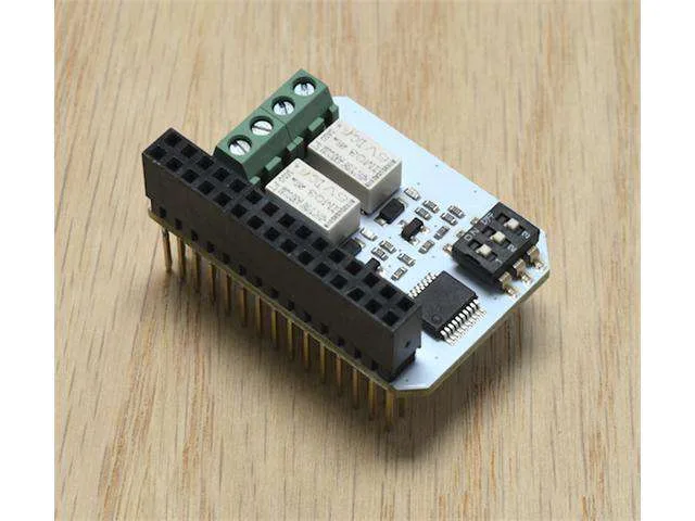 Onion Omega Dual Relay Expansion Board, 2A 250V AC